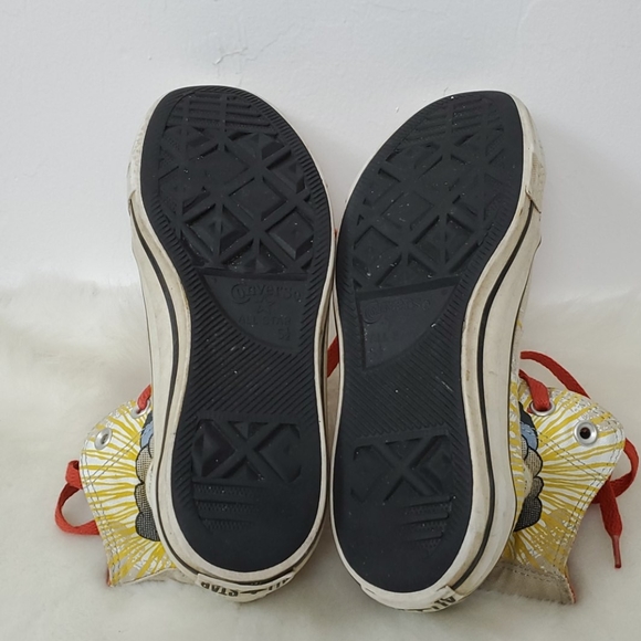 Converse collaborate TM&DC comics Superman shoes size 7.5 - Picture 8 of 15